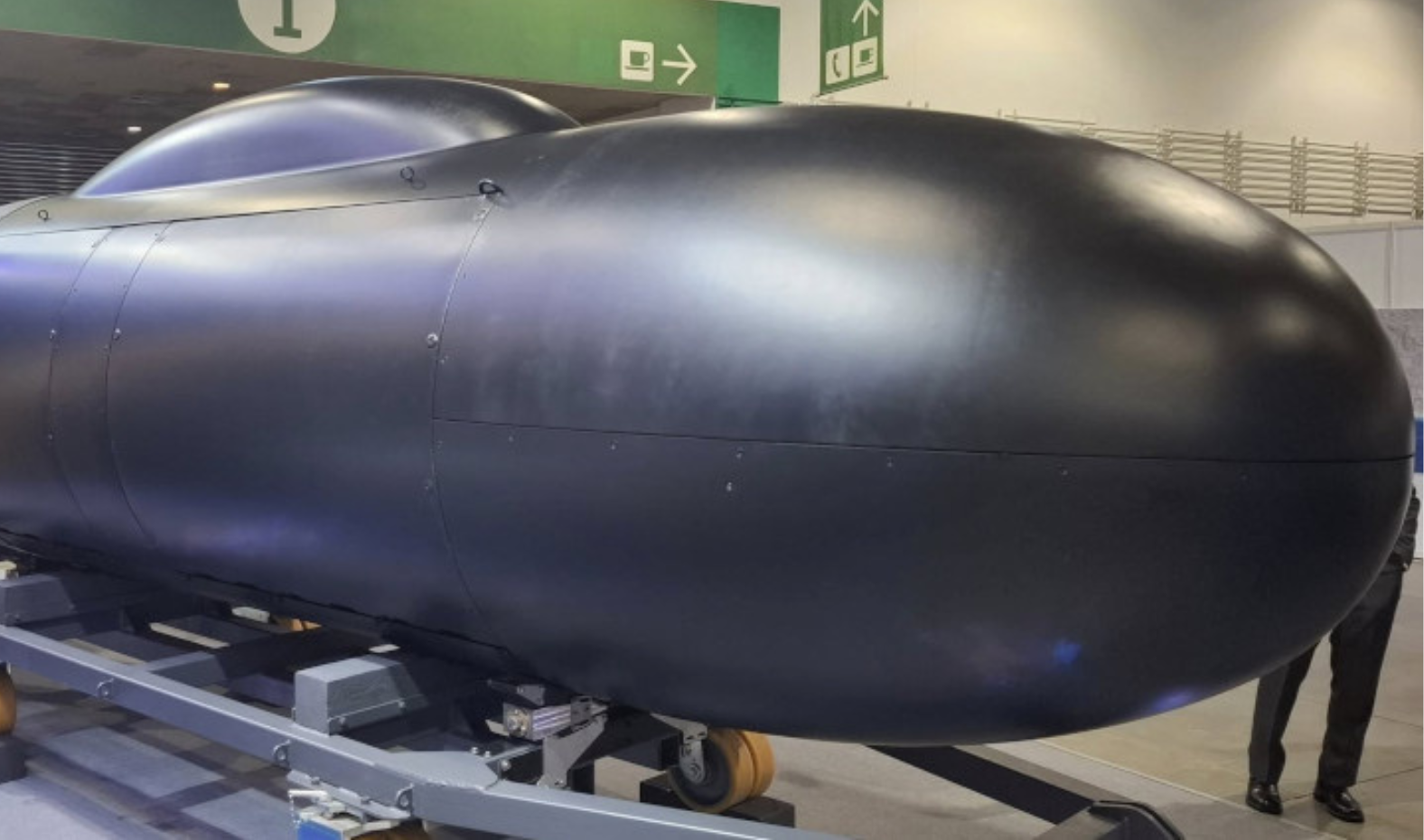 台湾の造船会社、龍徳造船は「黒鯨」XLUUVを公開